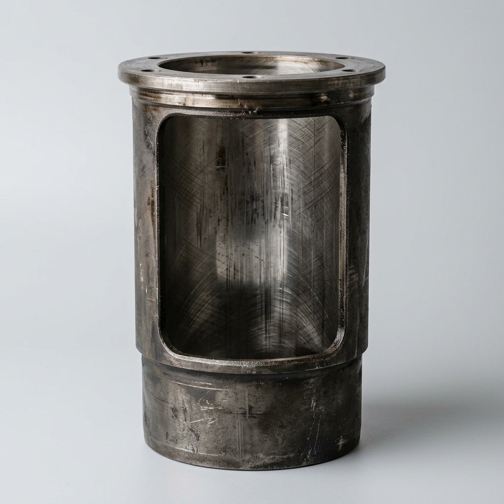 Scuffed cylinder liner