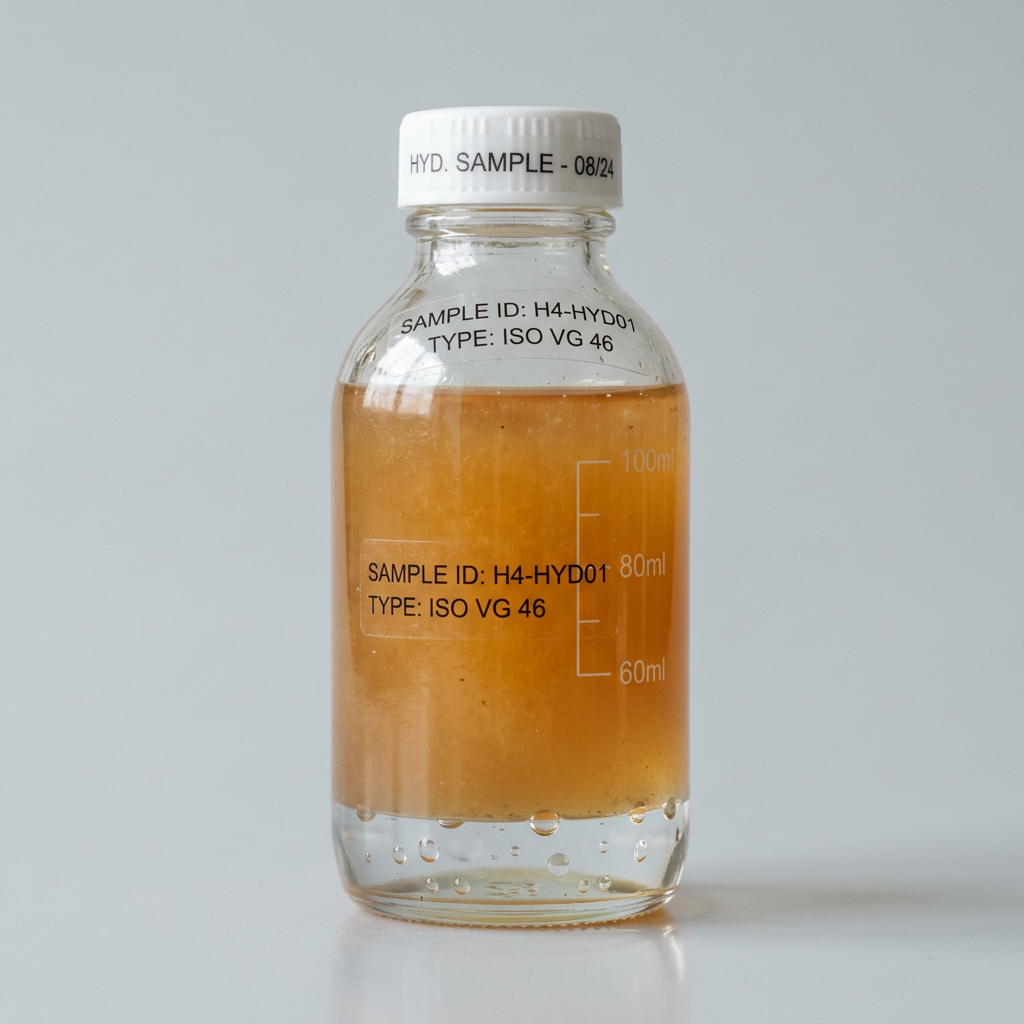 Water contamination in oil